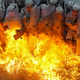Illustration for article titled These Photos Of Soldiers Executing Fire Phobia Training Will Terrify You